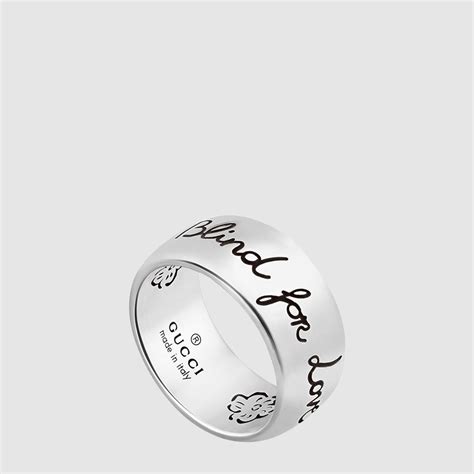 925 Sterling Silver Blind For Love Ring .